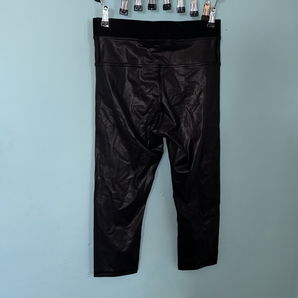 NEVER WORN!! Lululemon Faux Leather Pant: Size 8 - Picture 3 of 5